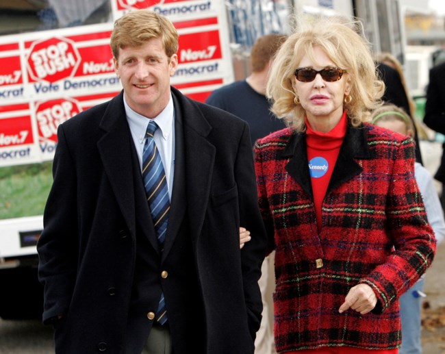 Patrick Kennedy and his mother Joan Kennedy