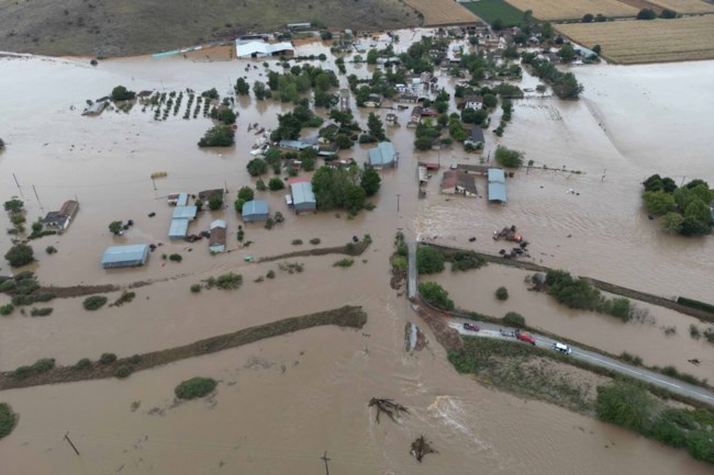 Κακοκαιρία Daniel: Απελπιστική η κατάσταση και στη Λάρισα - Εικόνες καταστροφής