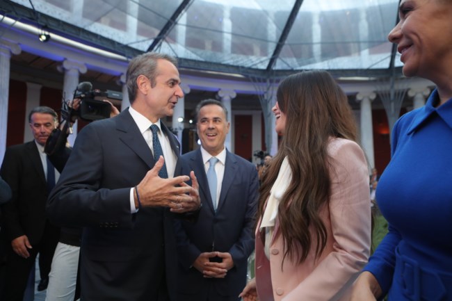 Το νέο τετ α τετ Μητσοτάκη - Γκίλφοϊλ στη διάσκεψη για την ενέργεια στο Ζάππειο [εικόνες - βίντεο]