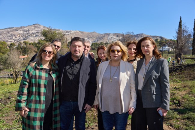 Στη LAMDA Development Φροντίδα σημαίνει Πράξη: Αποκατάσταση της περιοχής στην Πεντέλη που επλήγη από τις πυρκαγιές