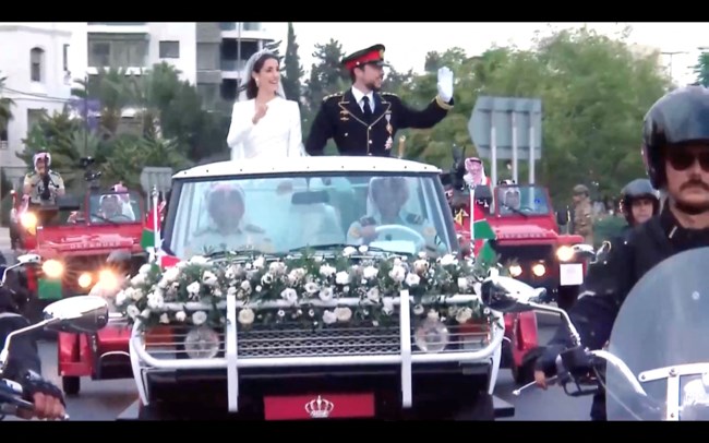 βασιλικός γάμος - Ιορδανία