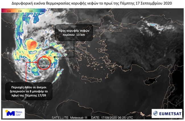 Κακοκαιρία "Ιανός": Τι είναι και πόσο επικίνδυνος θεωρείται ο μεσογειακός τυφώνας