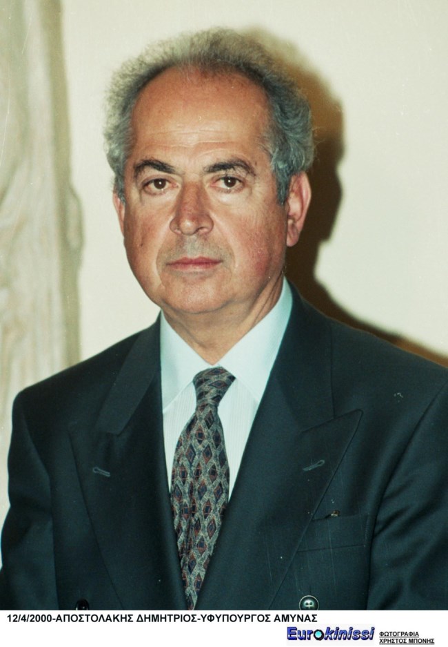 ΔΗΜΗΤΡΗΣ ΑΠΟΣΤΟΛΑΚΗΣ ΠΑΣΟΚ