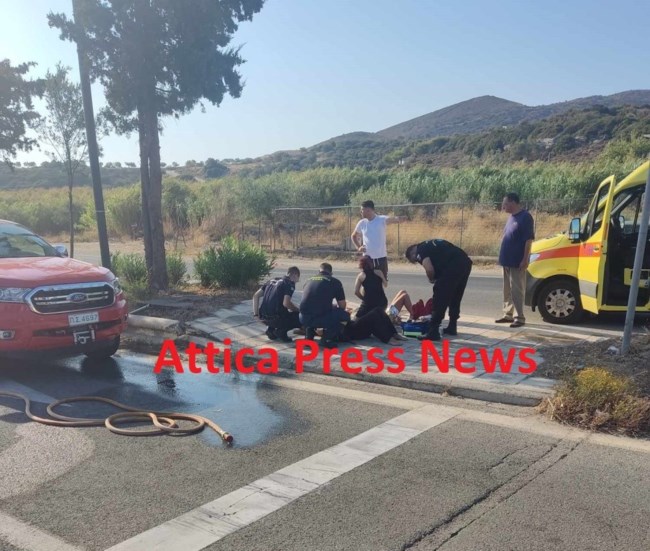 Σοβαρό τροχαίο στη Λεωφόρο Λαυρίου: Έξι άτομα τραυματίστηκαν από σύγκρουση ΙΧ με φορτηγό [εικόνες]
