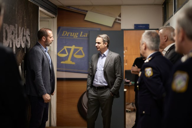 Η στήριξη Μητσοτάκη στο ελληνικό FBI: "Οχι μόνο ηθική, αλλά και υλική αναγνώριση"