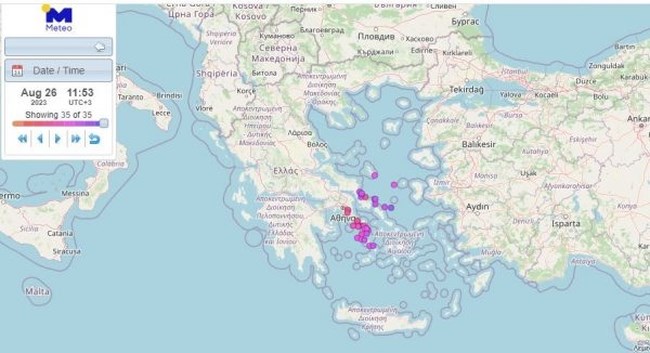 Ξηρή καταιγίδα: Το φαινόμενο με τους αλλεπάλληλους κεραυνούς σε Αττική, Εύβοια, Κυκλάδες - Τι να προσέχουμε