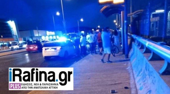 Τραγωδία στην Παλλήνη: Αυτοκίνητο έπεσε σε στάση - Ενας νεκρός, 5 τραυματίες