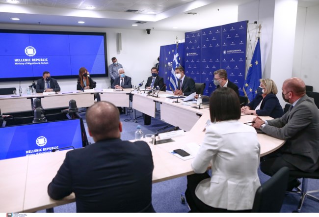 Μητσοτάκης: Εντυπωσιακή η μείωση στις μεταναστευτικές ροές - Από 72.000 το 2019 σε 15.000 το 2020