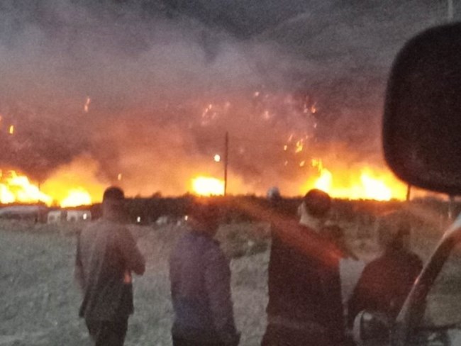 Συναγερμός στα Χανιά: Μεγάλη φωτιά στο Σφηνάρι Κισσάμου - Στην περιοχή πνέουν ισχυροί άνεμοι