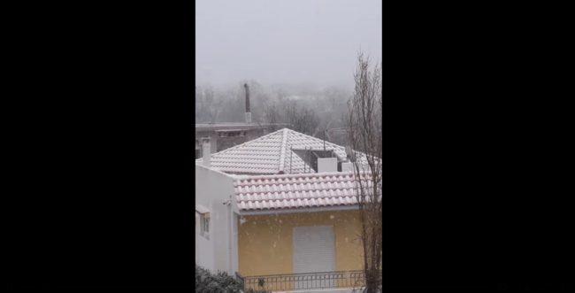 Κρήτη χιόνια
