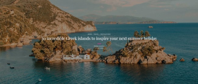 Ποια ελληνικά νησιά ξεχωρίζει η Vogue Aυστραλίας - "Ψήφος εμπιστοσύνης" στην Ελλάδα