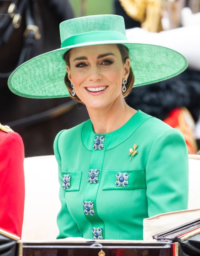 kate trooping the colour 2023