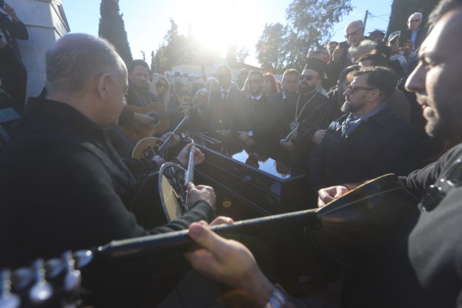 Κηδεία Καίτης Γκρέυ