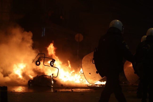 επεισόδια Θεσσαλονίκη