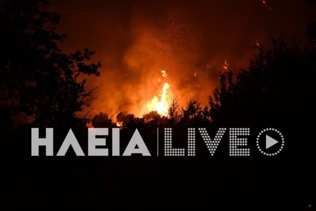 Φωτιά στην Ηλεία