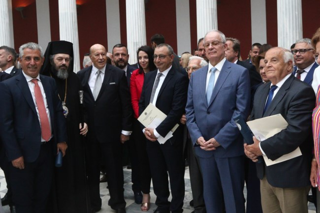 Σε ποιους δημοσιογράφους απονεμήθηκαν τα βραβεία Μπότση 2025 [εικόνες]