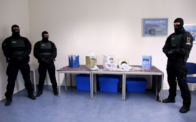 Ποσότητα ρεκόρ: 23 τόνοι κοκαΐνης κατασχέθηκαν σε Γερμανία και Βέλγιο [εικόνες]
