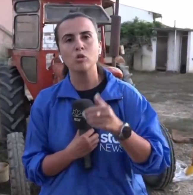 Η δημοσιογράφος του Star που έγινε viral: Αποκάλυψε το αλαλούμ που επικρατεί στη Θεσσαλία- Αφαντα τα συνεργεία