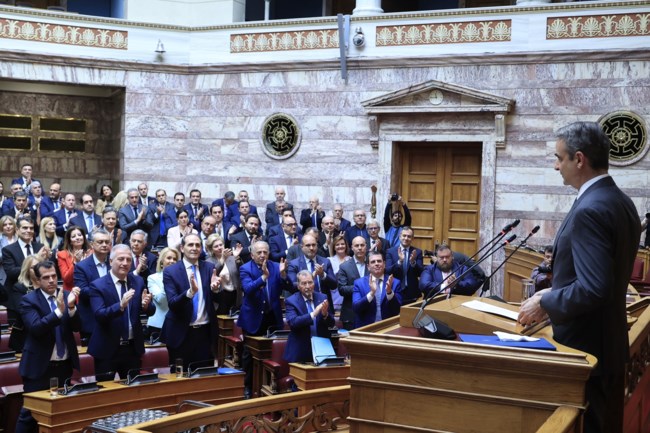 Τέλος στη διαδοχολογία βάζει ο Μητσοτάκης στην ΚΟ της ΝΔ: Εκλογές το 2027 με εμένα στην πρώτη γραμμή