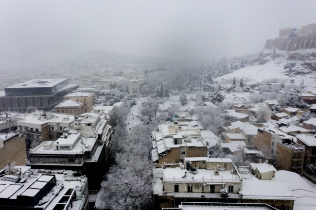 Χιόνια Αθήνα
