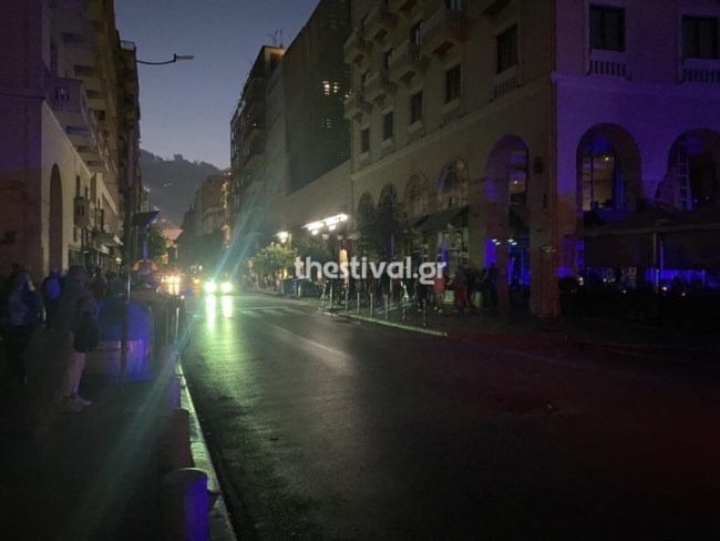 Θεσσαλονίκη: Μπλακ άουτ στο κέντρο, βυθίστηκε στο σκοτάδι η πόλη