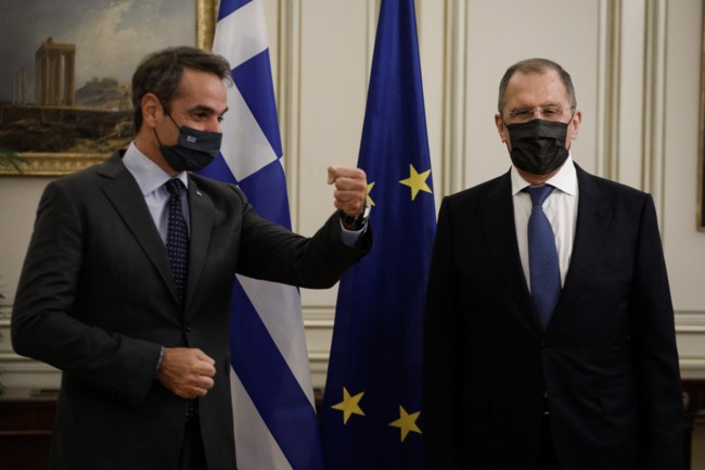 Αρνητικός στον κορονοϊό ο Λαβρόφ - Εκτός Ελλάδας η επαφή με το θετικό κρούσμα