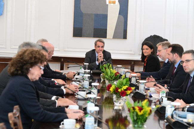 Μητσοτάκης για συλλογικές συμβάσεις: Η πρωτοβουλία αιφινιδίασε ευχάριστα σε μια εποχή τοξικότητας και έντασης