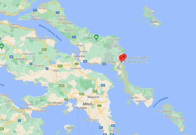 Πετριές εύβοια