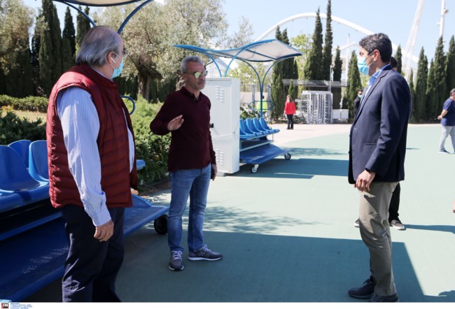 Αυγενάκης: Αυτοψία στο ΟΑΚΑ, συνάντηση με Τεντόγλου και Παπαχρήστου