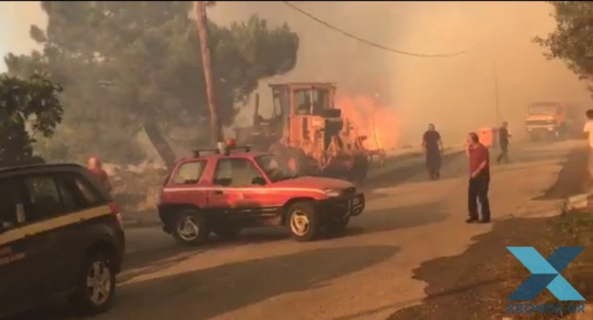 Πυρκαγιά - Σάπες Ροδόπης