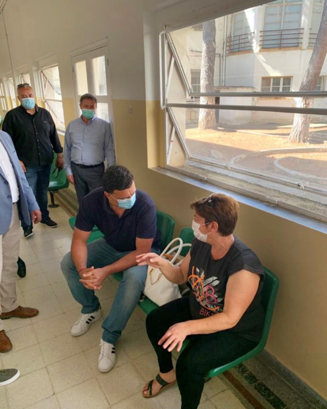 Στο νοσοκομείο Λέρου ο Β.Κικίλιας: Η ακριτική Ελλάδα αξίζει την προσοχή και τη στήριξή μας και αυτό κάνουμε