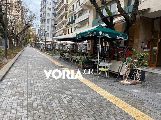 Νέκρωσε το κέντρο της Θεσσαλονίκης - Εικόνες ερήμωσης