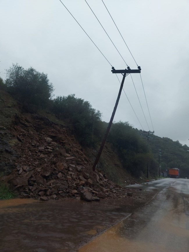 Κατολίσθηση Χαλκιδική