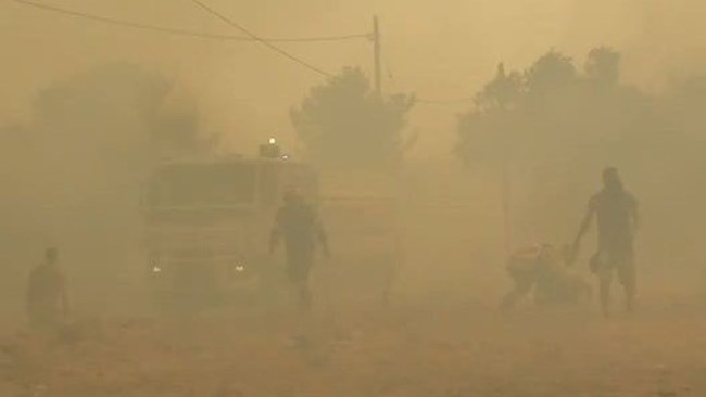 Φωτιά στην Πάρνηθα: Δραματικές στιγμές για το συνεργείο του Mega - "Δεν βλέπουμε τίποτα, καίει και από τις δύο μεριές"