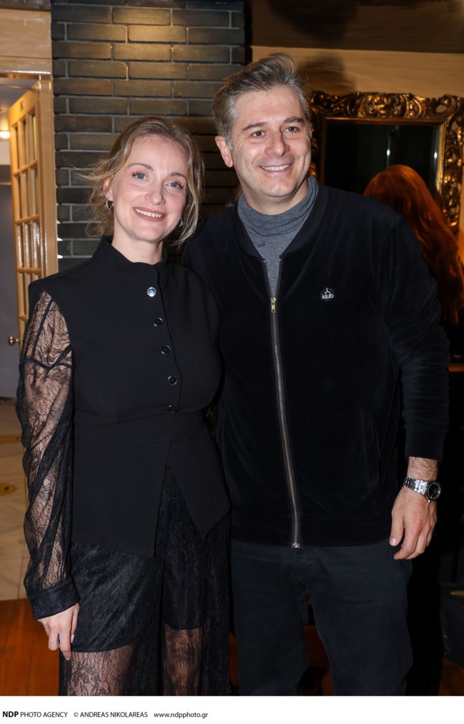 O Αλέξανδρος Μπουρδούμης στο πλευρό της Λένας Δροσάκη