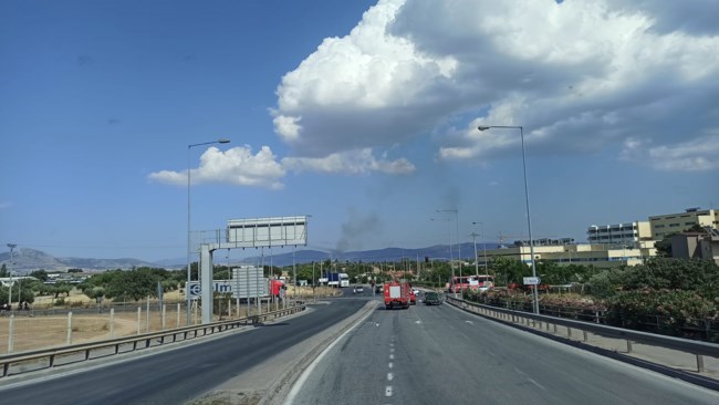 Πυροσβεστική: Υπό μερικό έλεγχο η πυρκαγιά στον Ασπρόπυργο [Εικόνες]