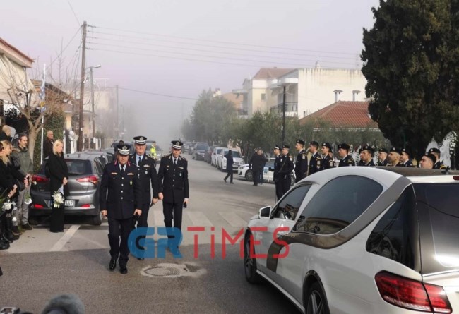 Κηδεία 32χρονου αστυνομικού