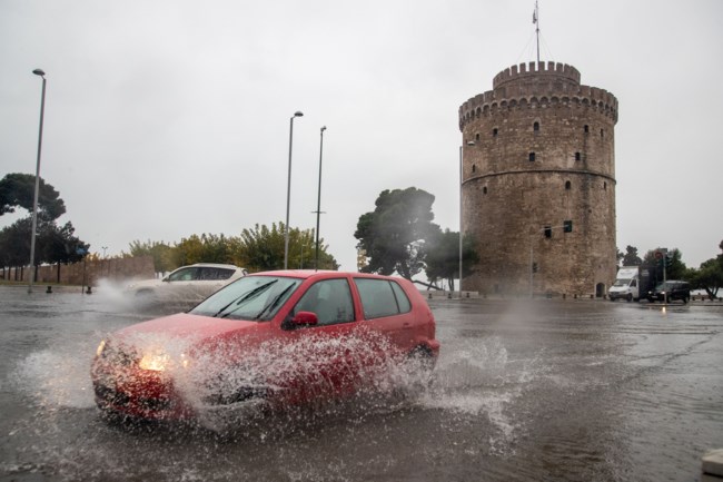 καταιγιδα θεσσαλονικη
