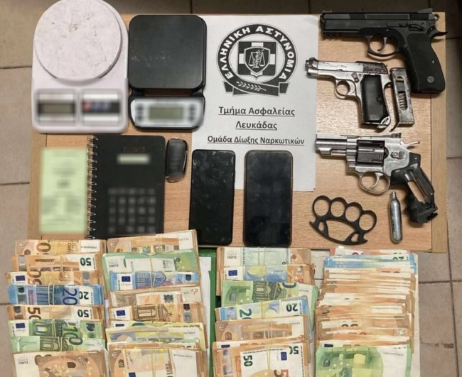 Λευκάδα: Εξαρθρώθηκαν τρεις εγκληματικές οργανώσεις διακίνησης ναρκωτικών