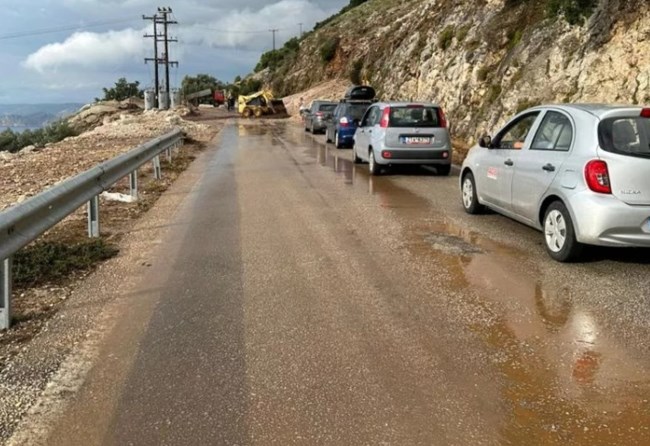 Κεφαλονιά Κατολίσθηση