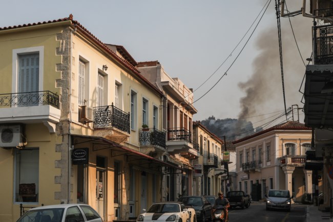 Φωτιά στην Εύβοια