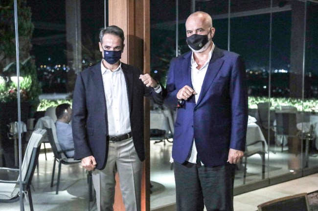 Μητσοτάκης - Ράμα: Δείπνο εργασίας με θέα την Ακρόπολη [Εικόνες]