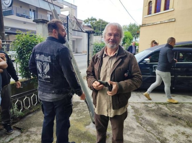Κώστας Σαμαράς κηδεία Παλαιοκώστα