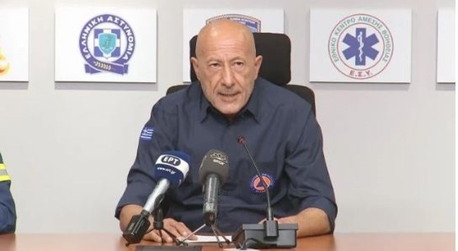 Ξαφνική παραίτηση του γ.γ. Πολιτικής Προστασίας, Βασίλη Παπαγεωργίου, για το μπάζωμα στα Τέμπη