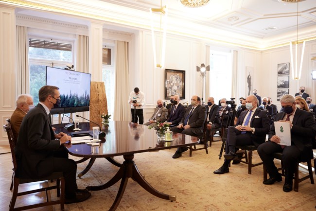 Μητσοτάκης: Αυτές είναι 14 μελέτες για την ανασυγκρότηση και την αναγέννηση της βόρειας Εύβοιας