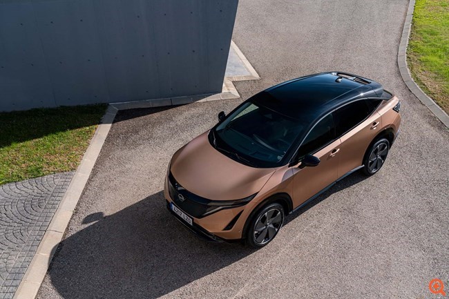 Crash test του Νissan Ariya σε κλάσματα του δευτερολέπτου