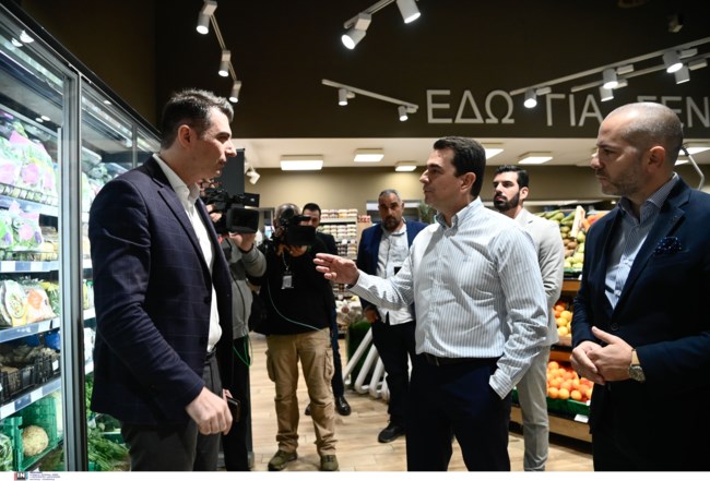 Νέα αυτοψία Σκρέκα σε σούπερ μάρκετ: 650 προϊόντα στο πρόγραμμα "μόνιμης μείωσης τιμών"