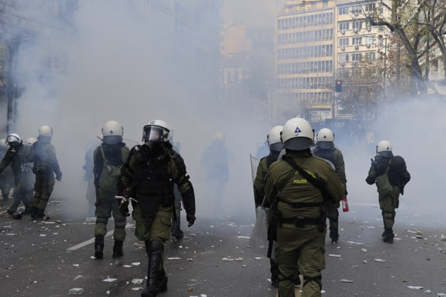 Επεισόδια στο Σύνταγμα