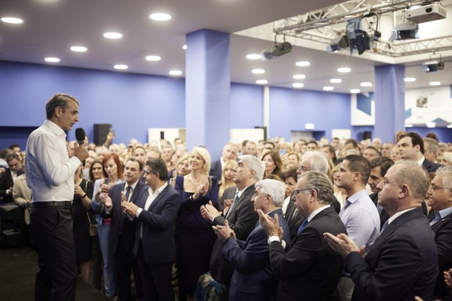 Μητσοτάκης: Μεγαλύτερος μας αντίπαλος ο εφησυχασμός - Στις εκλογές ηττήθηκε η τοξικότητα και η πόλωση