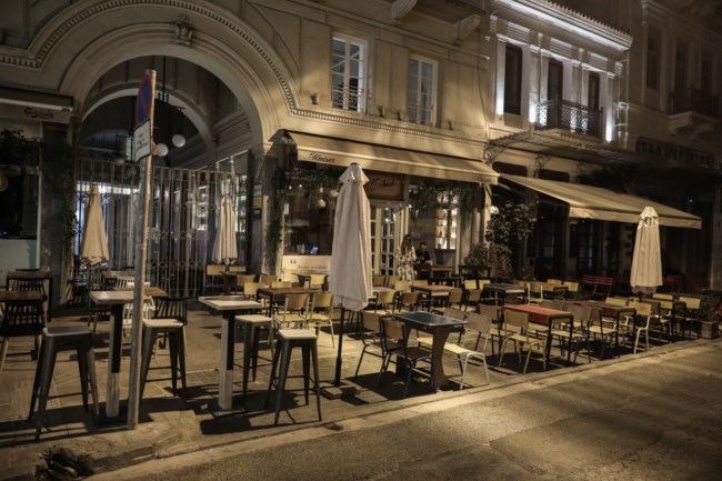 Αθήνα Νύχτα Κλειστό Κατάστημα
